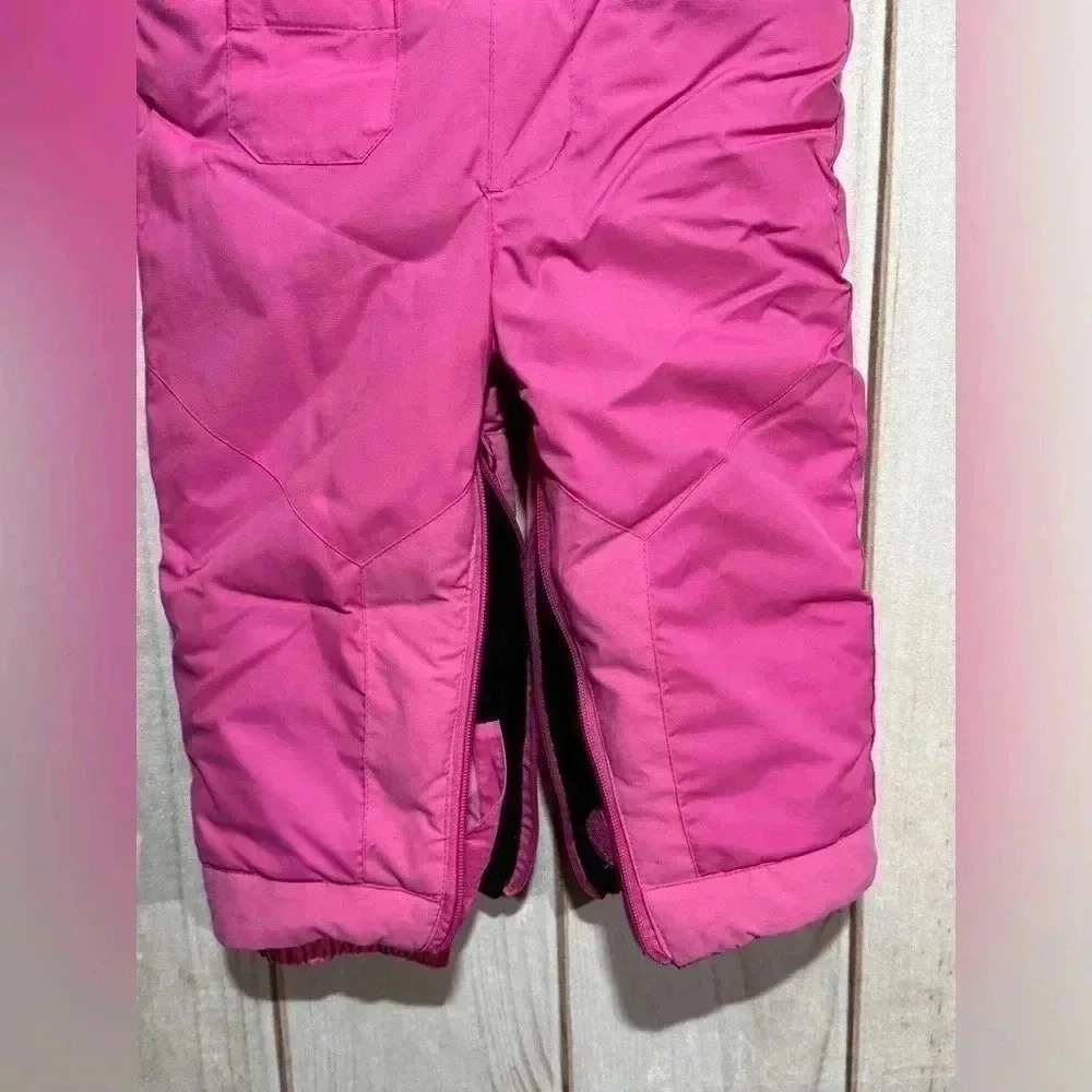 The Childrens Place Little‎ Girls Snow Pants Thermolite Pink Size 24m - Picture 5 of 5